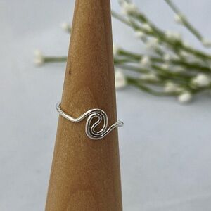 Toe Ring Sterling Yin Yang